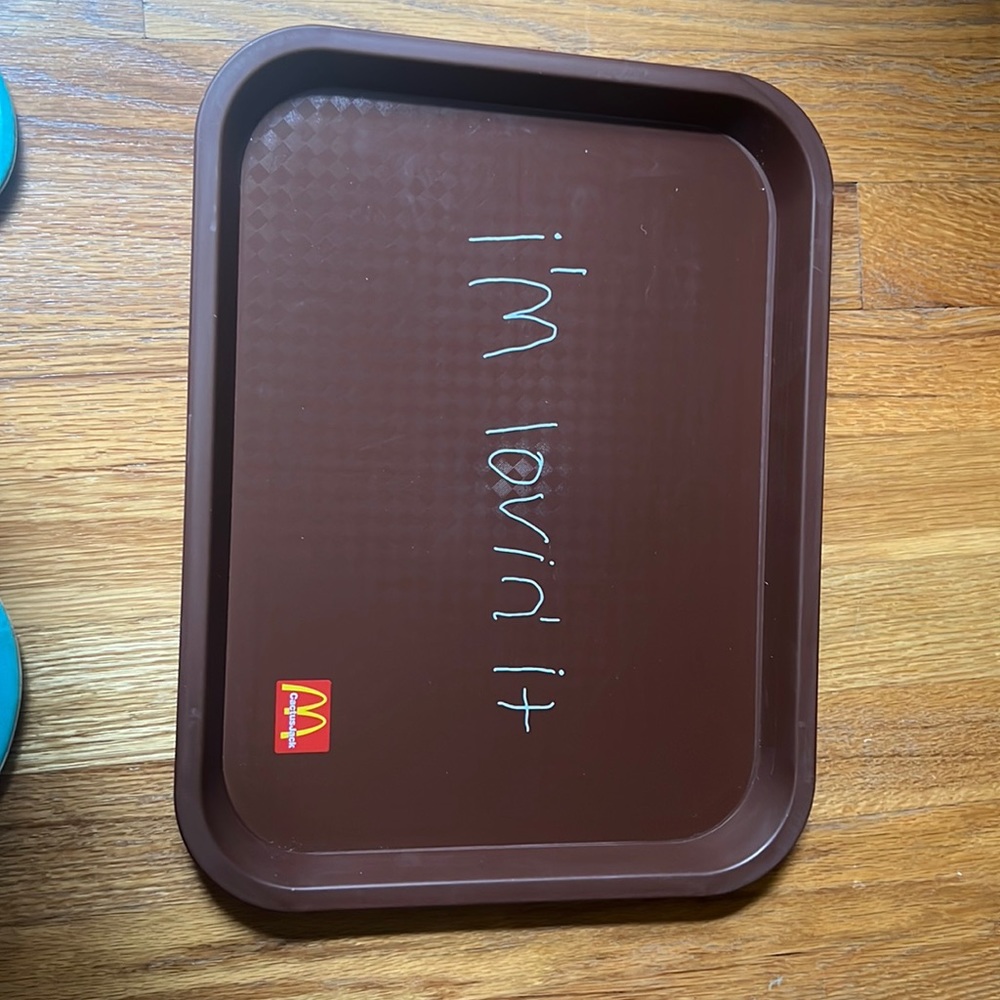 McDonald’s Cactus Jack/Travis Scott Tray *see pictures *